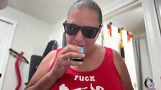 Lp-289 Smoking While Playing with My Boobs