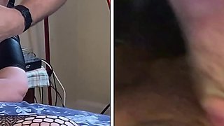 Granny Highlander: Cocksucking, Missionary Dildo, and Cock Fucking Orgasms & Creampie
