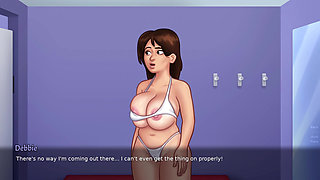 All sex scenes with Debbie - Summertime Saga 21.0.0, Part 4