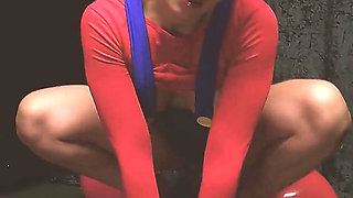B2p Mario Bros Cosplay Red Balloons Pop High Heels