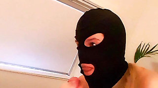 The masked cocksucker