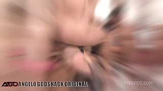 Lydia Black FIRST QUAD-Domination gangbang with double anal