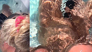 POV Cute MILF with Her Favourite Toy in Jacuzzi Pip Behind the Scenes How Video Was Made