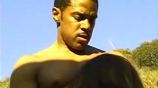 Anikka LaRue interracial: Blowjob, Creampie  Vintage Porn