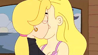 Brickleberry - Ethel Anderson And Amber Kissing