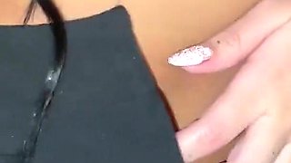 Lesbians Get Horny in an Uber and Then Fuck at Home - Sara Blonde and Mariana Martix