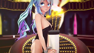Mmd R-18 Anime Girls Sexy Dancing Clip 468