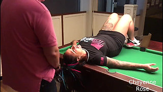 Pool Table Fuck and Facial