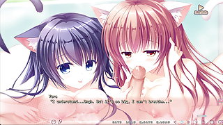 Let's Play - NEKO-NIN exHeart, Scene 5 - Tama & Yura