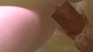 Sexy blonde chick with a cute face gets it from behind : 3D Porn