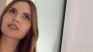 German Scout - Nerd teen Miriam More get fucked at model job