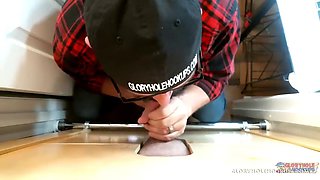 Fireman Gets Sucked At The Gloryhole