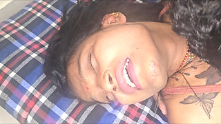 Beautiful Indian girl with young boy