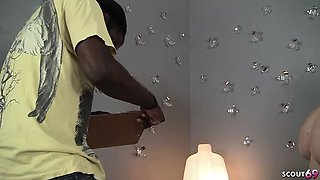 Lexxxi Luxe: Ginger BBW Wife Tricked into First BBC with Saggy Natural Tits