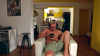 Step Mom Caught Step Son Jerking, Joins for Steamy Creampie
