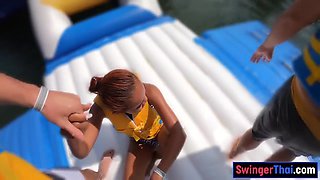 Thai Gf Water Park Fun
