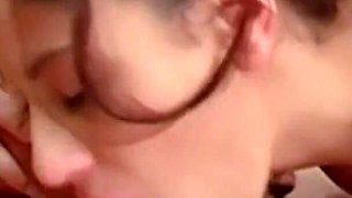 Sexy babe gets fucked and pissed in the bathroom