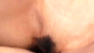 Sweet Couple with hairy hair Fucking Horny