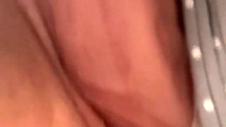 Omg! Creampie Right in the Bus. Wet Panties Under Skirt