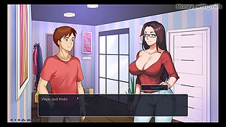 MILF plaza has a great time watching a movie