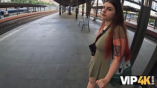 Vip4k. romantic trip concluded with a very fucking cheating in the toilet