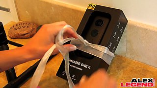 Abigail Mac Fucks A Huge Cock & Films It With The Insta360! - AlexLegend