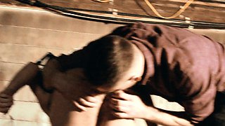 Teasing And Discipline In The Kitchen