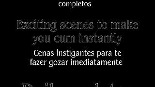 Beautiful Natural Girl Masturbates Next to Her Stepbrother Without Letting Him Touch Her. Authentic Orgasm - Fingering