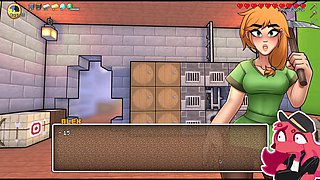 Minecraft Alex gets down and dirty in a horny craft adventure with a monster girl