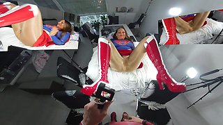 Mila Smart Fucked as Supergirl VR 3D 180