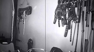 Femdom fetish mistresses fuck bdsm loser with strapon