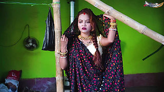 Desi Mallu Bihari Bhabhi Caught by Her Husband While Having Sex with Her Debar in Outdoor Kitchen Full Movie ( Hindi Audio )