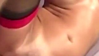 A Brunette Teen with Great Tits Tries a Cock for the First Time