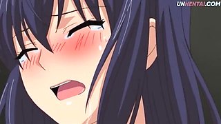 Step Sister Fucks Brother in Hot Anime Hentai - Blowjob & Creampie
