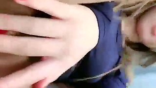 This large amateur cam girl has some very big boobs