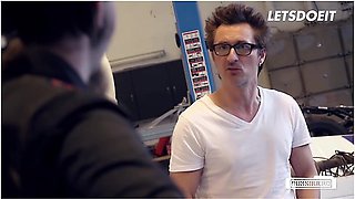 Big Tits Brunette Wild Vicky Fucks Big Dick Boss In Office