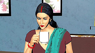 Hot Indian MILF hardcore Sex Animation video