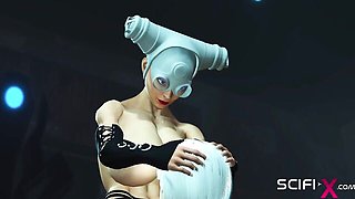 Gorgeous squeeze - futa smut - Scifi-X