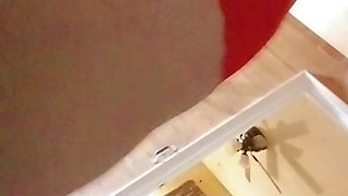 Dancing on You in Red Lingeriie N Big Ass in Ur Face