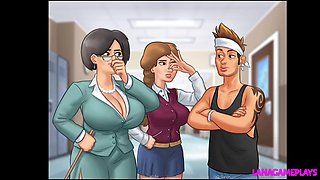 Video games sex, 3d animated hentai, old young sex