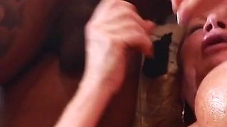 Lana Lee Gets Double Teamed by Two Bbcs in Epic Gonzo Scene