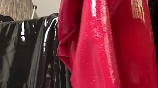 Sweaty Latex Socks
