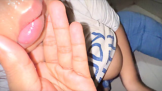 Indian Big Boobs & Huge Ass Hot Wife Fucked by Husband's Brother in Kitchen