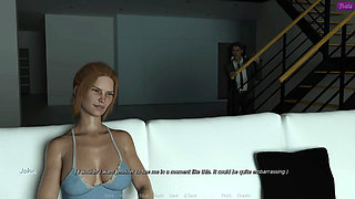 My Stepbrother's Wife #57 - Jennifer fingered herself while watching porn and kissed John - Demo