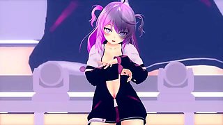 IDOL dance while transforming into Idols [WaruiSlimeDesu]