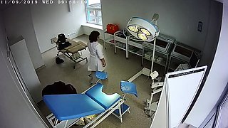 Amateur milfs getting their pussies examined on hidden cam