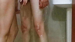 Hot Desi Indian Couple In Bathroom Indian Desi Housewife Bathing Sex Pussy