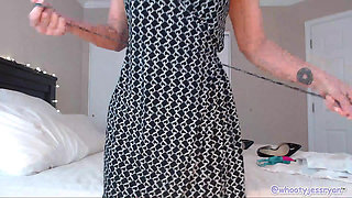 Striptease Anal Fingering Fun