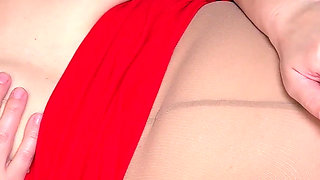 Mature MILF Stella in Pantyhose Has Interracial Anal Sex.mp