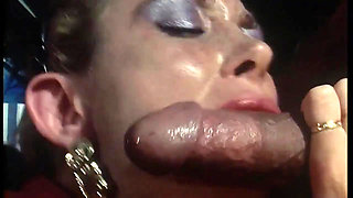 Vintage hairy pussy licking fucking with Rocco Siffredi